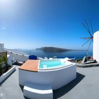 Lioyerma Windmill Villa With Outdoor Hot Tub