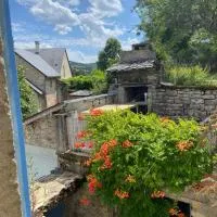 L’échappée belle, vue panoramique sur la campagne, hotel en Saint-Saturnin-de-Lenne