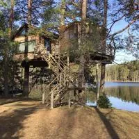 Treehouse Čiekurs, hotel em Duķuri