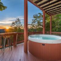The Skybox Cabin Stunning Views HotTub Game Room