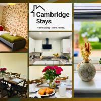 Cambridge Stays 3BR House-Garden-Free Parking-15 min to centre-5 min to motorway