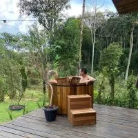 Cabana com Ofurô e Cinema a 6km do Centro, hotel Ibicarében