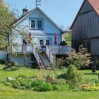 Wind in den Weiden, Übernachten am Bachlauf, hotel u gradu 'Birstein'