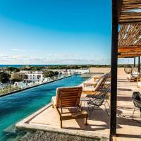 Studio 2 blks 5th beach shops ac, готель біля аеропорту Playa del Carmen National Airport - PCM, у Плайя-дель-Кармен