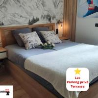 Sublime Studio proche du lac avec parking privé: Viviers-du-Lac, Chambéry-Savoie Havaalanı - CMF yakınında bir otel