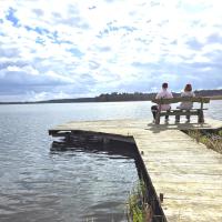 Mazury Apartament/Dom z ogródkiem całoroczny przy jeziorze, hotel poblíž Olsztyn-Mazury Airport - SZY, Sędańsk