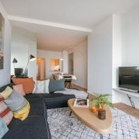 Apartment with seaview, hotell i Zoute, Knokke-Heist