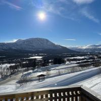 Flott leilighet med ski in ski out, utsikt og balkong, отель в городе Оппдал