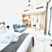 Mag 5 Spacious studio apartment, hotell i nærheten av Al Maktoum internasjonale lufthavn - DWC i Dubai