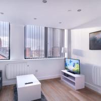 Spacious 1 Bed Old Trafford Apartment, hotel i Old Trafford, Manchester