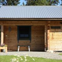 Gemütliches neu erbautes Blockhaus mit Kamin im Oviksfjäll