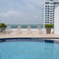 Tres habitaciones - Vista al Mar, hotel di Castillogrande, Cartagena de Indias