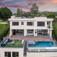 Spectacular Views: Exquisite Villa, Pool, Jacuzzi!, hotel a Los Angeles, Bel Air 