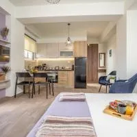 Studio Athena with panoramic view of MakryGialos, hotel u gradu Pilalímata