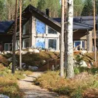 Savonranta में, होटल Villa Tukkilahti Lakeside 5 Bedroom Villa with Sauna