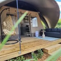 Glampinglodge 2 pers met privé hottub, hotell sihtkohas Meerssen