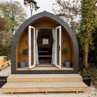 The Downs Stables Glamping Pod Tullamore Dew
