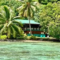 Fare Hotu Villa plus voiture-car, hotel v mestu Fitii