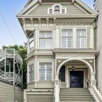 Historic & Charming Victorian Home Sleeps 11, hotel in Haight-Ashbury, San Francisco