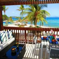 Luxury Beachfront King Suite on Sapphire Beach II, hotel i East End