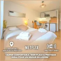 Le Déroc - Netflix Wi-Fi Fibre Terrasse, hotel sa Banassac