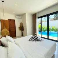 Cosy 2bed/2bath villa 5 min to beach, hotel a Dalung