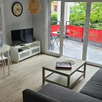 Appartement 2 chambres avec terrasse et garage, hotel v mestu Saint-André