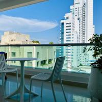 Wonderful 2BR with impressive view, hotel di Castillogrande, Cartagena de Indias