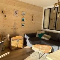 Appartement au pied des pistes à Chantemerle, отель в городе Сен-Шафре