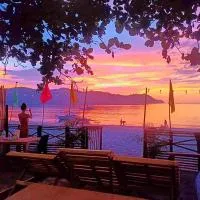 Seaside Cabin Bucana, hotel em Locaroc