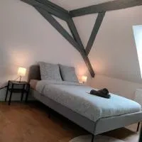 25 min Christmas Market and Strasbourg center-WiFi-TV, hotel di Wasselonne