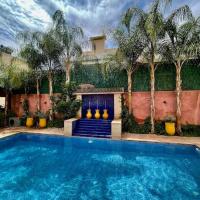 Villa HANIA - Ensoleillée et sans vis-à-vis, hôtel à Marrakech (Targa)