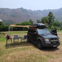 Mini Camper Honda Element, hotel Zona 2 környékén Guatemalában