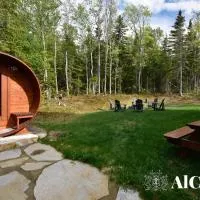B-Évasion Chalet avec spa sauna – hotel w mieście Petite-Rivière-Saint-François