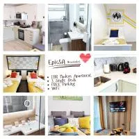 Modern 2 BR Apartment near Town, hotel Newmarketben