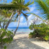 Viesnīca MOOREA CHILL and BEACH LODGE pilsētā Teavaro, netālu no vietas Mureas lidosta - MOZ