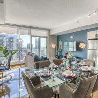 Cozy 2BR Condo with King Bed and City Views, Hotel im Viertel Beltline, Calgary