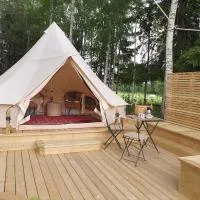 Skålbo gårdsglamping, hotel v mestu Järvsö