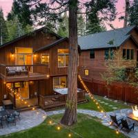Washoe Chalet by AvantStay Game Room Hot Tub Putting Green Fire Pit, hotel di Tahoma