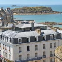 Hôtel France et Chateaubriand โรงแรมที่Intra Murosในแซ็งต์มาโล