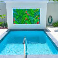 Colourful Serene 3BR Luxury Villa at Porters Place, hotell i Porters i Saint James