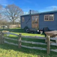 Whittlewood Shepherd's Hut in Silverstone, Cosy, Rural, Views, hotel a Silverstone
