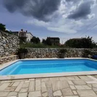 Apartment Andrea with pool and seaview, hotel u gradu Kornić