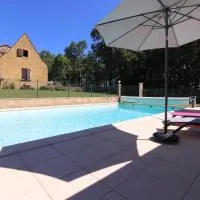 Viesnīca Au Bonheur d'Angeline pilsētā Castelnaud La Chapelle