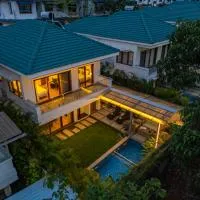 ELIVAAS Signature 3 BHK with Pvt Pool - Azalea, hotel a Siolim