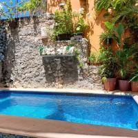 Estudio con terraza, hotell i nærheten av Cozumel internasjonale lufthavn - CZM i Cozumel