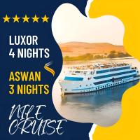 NILE CRUISE NESP every monday from LUXOR 4 nights & every friday from ASWAN 3 nights，盧克索Nile River Luxor的飯店