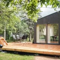 Paluküla Saunad tiny house Kuuse - sauna, hot tub, hotell i Paluküla
