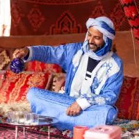 La Maison de l'Homme Bleu، فندق في Tighmert