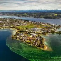 Wohnung direkt am See, 58 qm, hotell i Reichenau